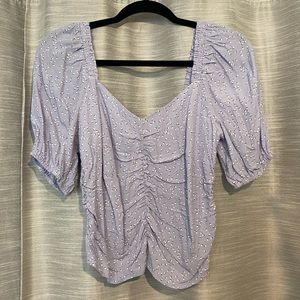 Sophie Rue Puff Sleeve Blouse NWOT